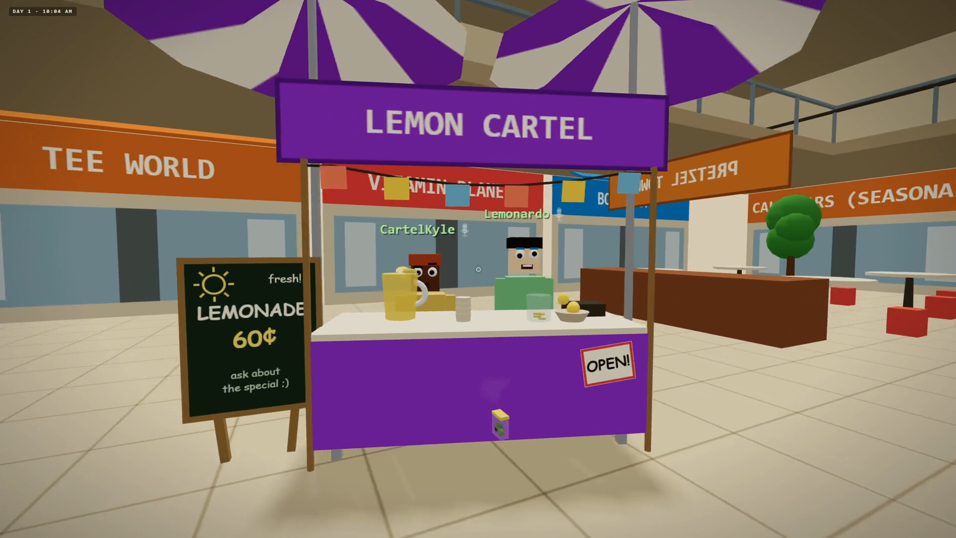 lemonade stand screenshot 2