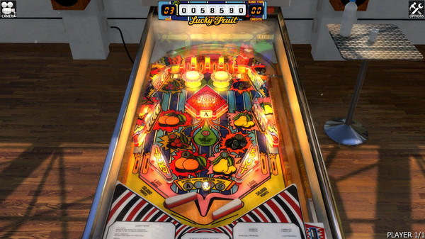 Zaccaria Pinball - Lucky Fruit Table