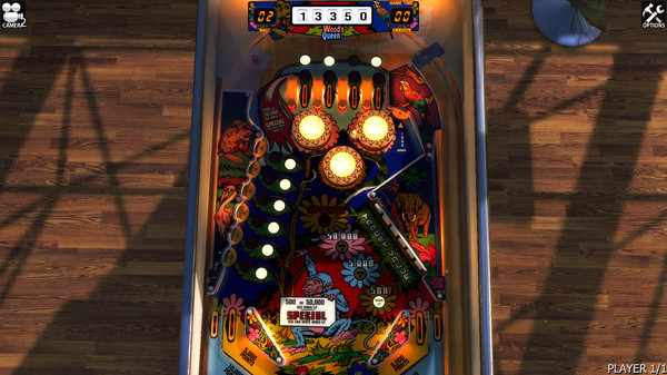 Zaccaria Pinball - Wood's Queen Table
