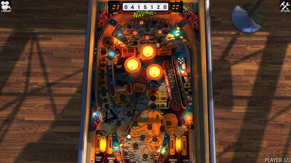 Zaccaria Pinball - Nautilus Table
