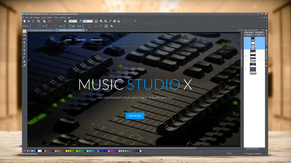 Screenshot z Web Designer 12 Premium Screenshot z Web Designer 12 Premium