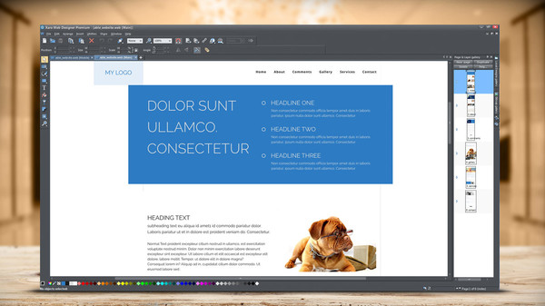 Screenshot z Web Designer 12 Premium Screenshot z Web Designer 12 Premium