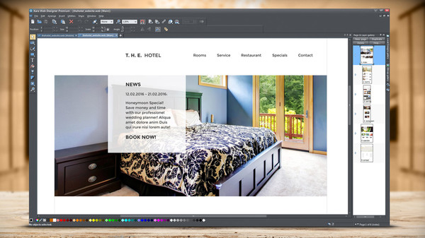 Screenshot z Web Designer 12 Premium Screenshot z Web Designer 12 Premium