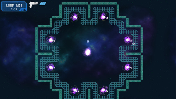 Screenshot z Black Hole Hazard