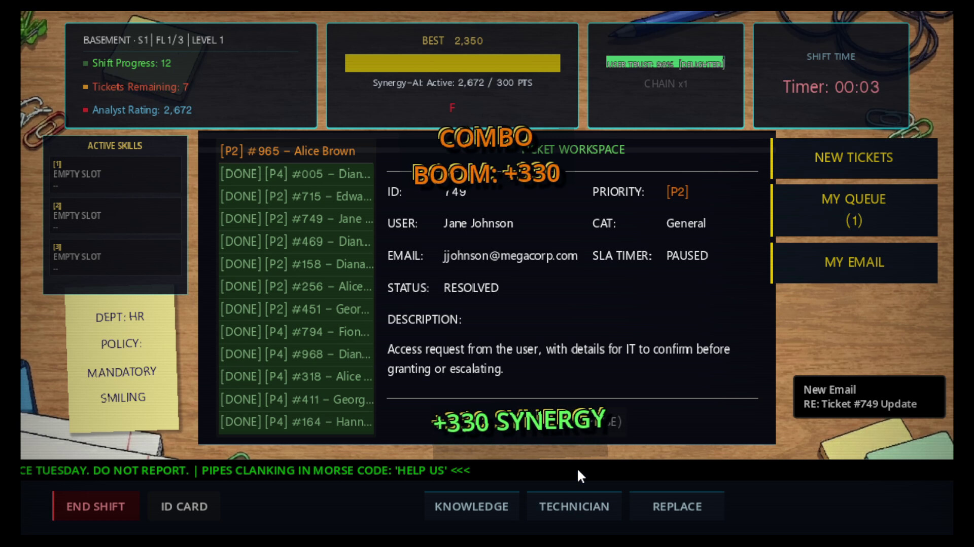 Service Desk Sim screenshot #4