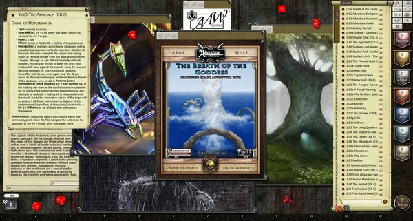 Fantasy Grounds - 3.5E/PFRPG: SH3: The Breath of the Goddess