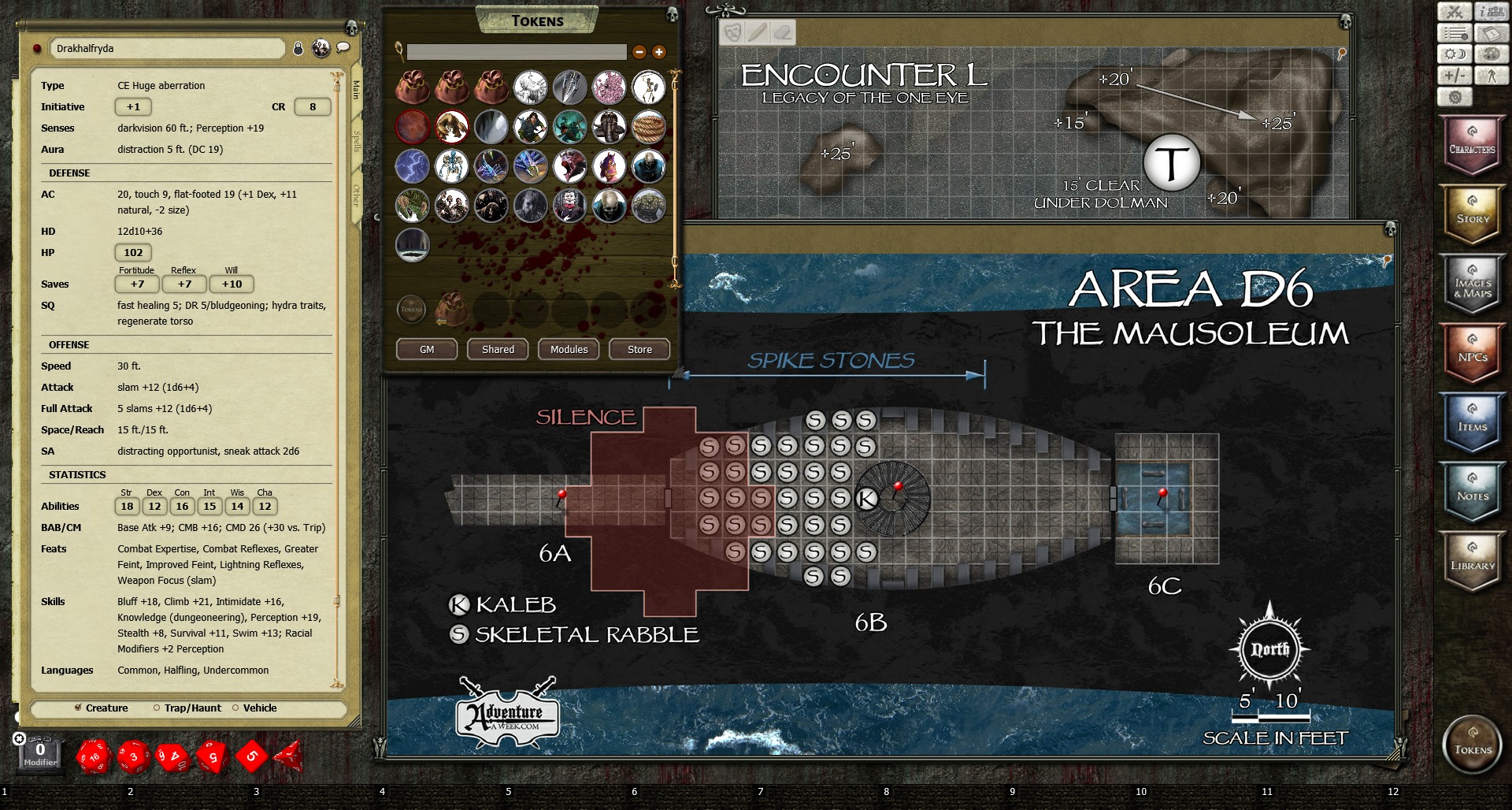 Fantasy Grounds - 3.5E/PFRPG: SH3: The Breath of the Goddess Featured Screenshot #1