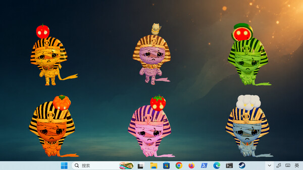 Mumu: 3D Desktop Mummy — скриншот 2