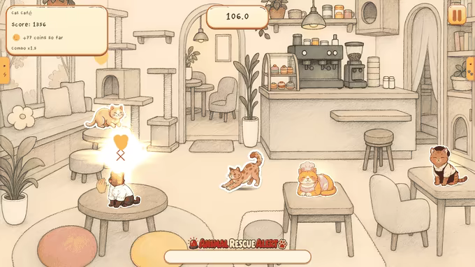 Pet The Damn Cat! video 4
