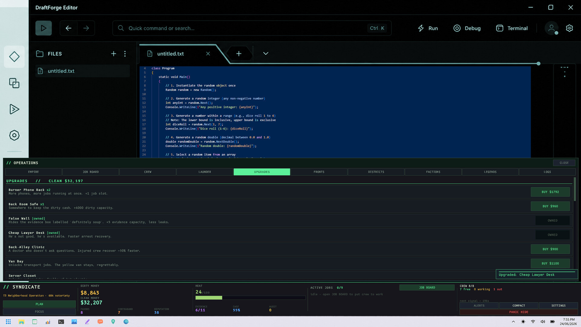Taskbar Syndicate – Screenshot 5