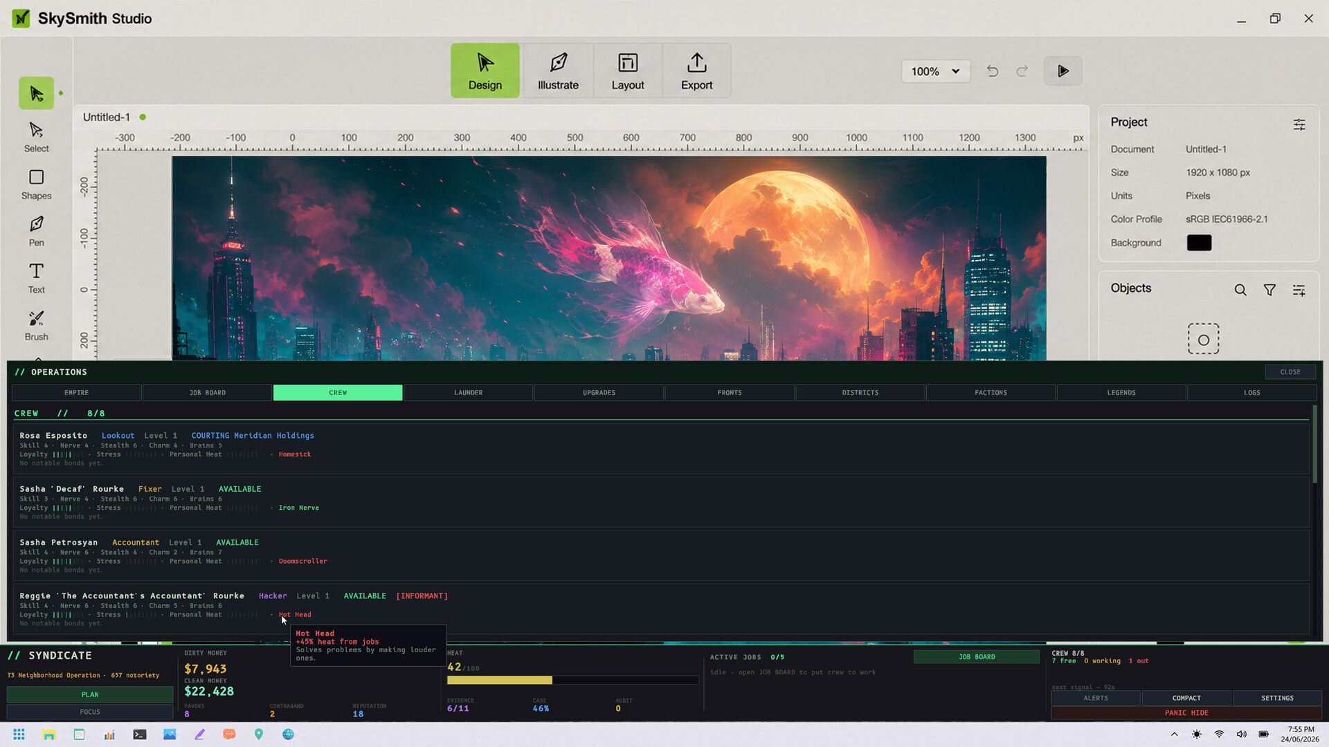 Taskbar Syndicate – Screenshot 4