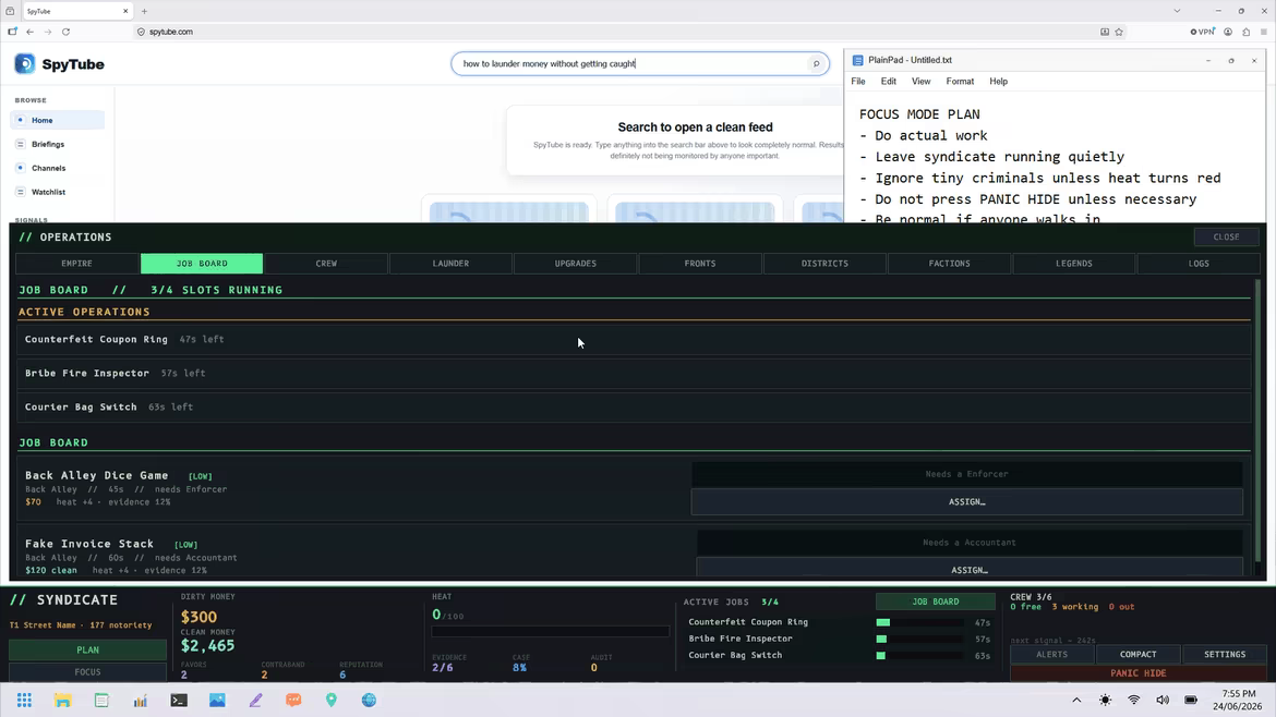 Taskbar Syndicate video 6