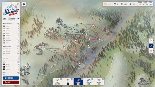 Ski Lines: Trail Map screenshot 5