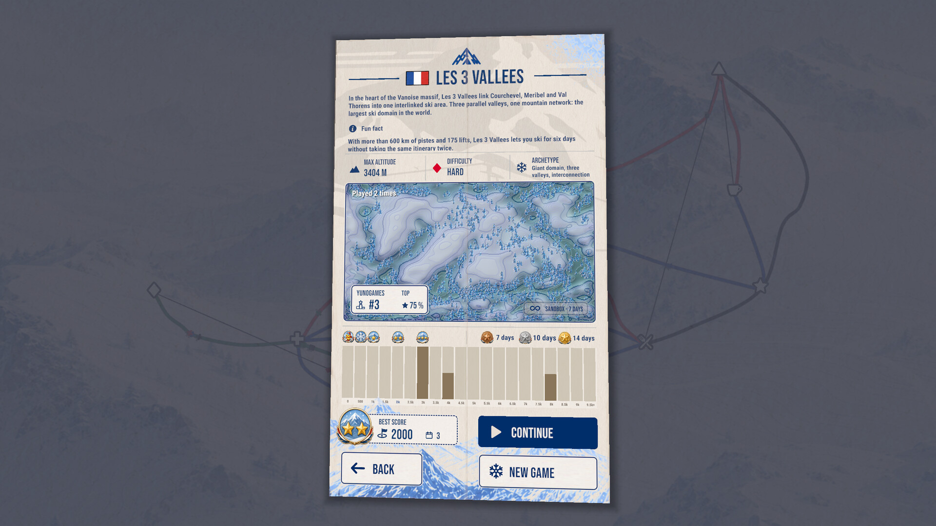 Ski Lines: Trail Map screenshot 11