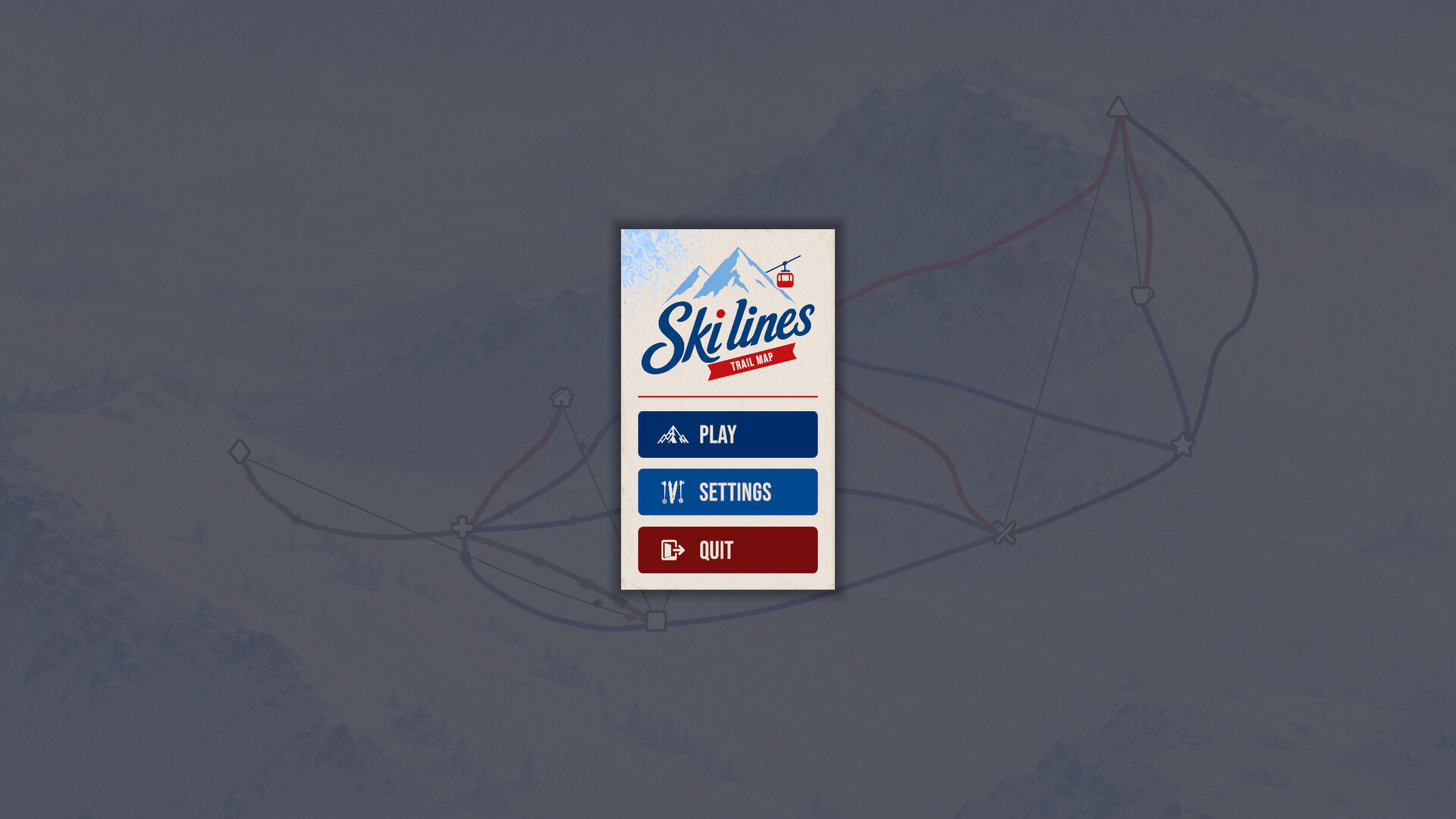 Ski Lines: Trail Map screenshot 9