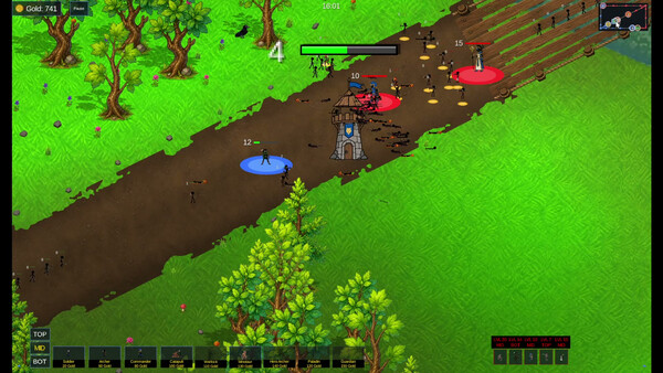 Stick Wars: The Laneborn screenshot 3