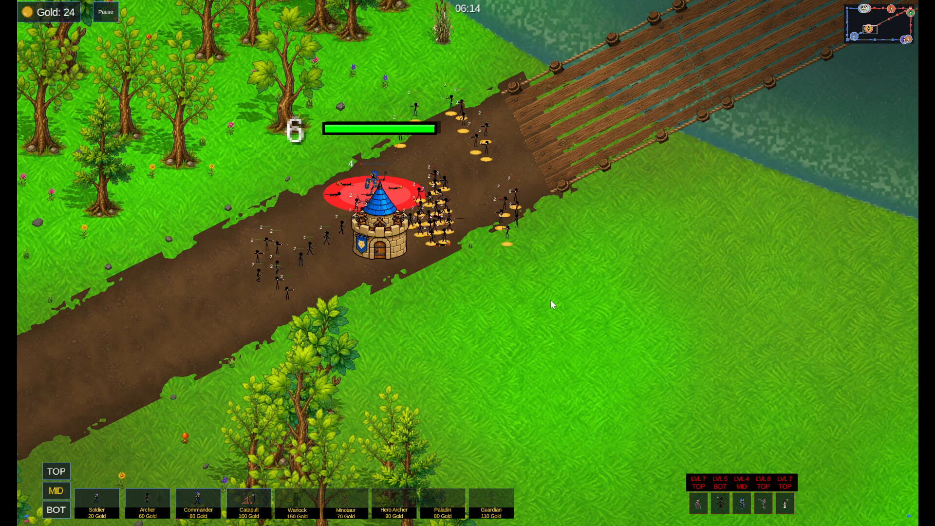 Stick Wars: The Laneborn screenshot 6