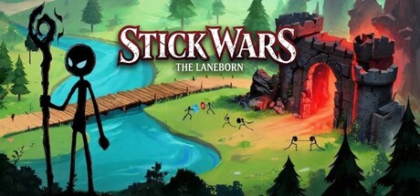 Stick Wars: The Laneborn — Steam game cover