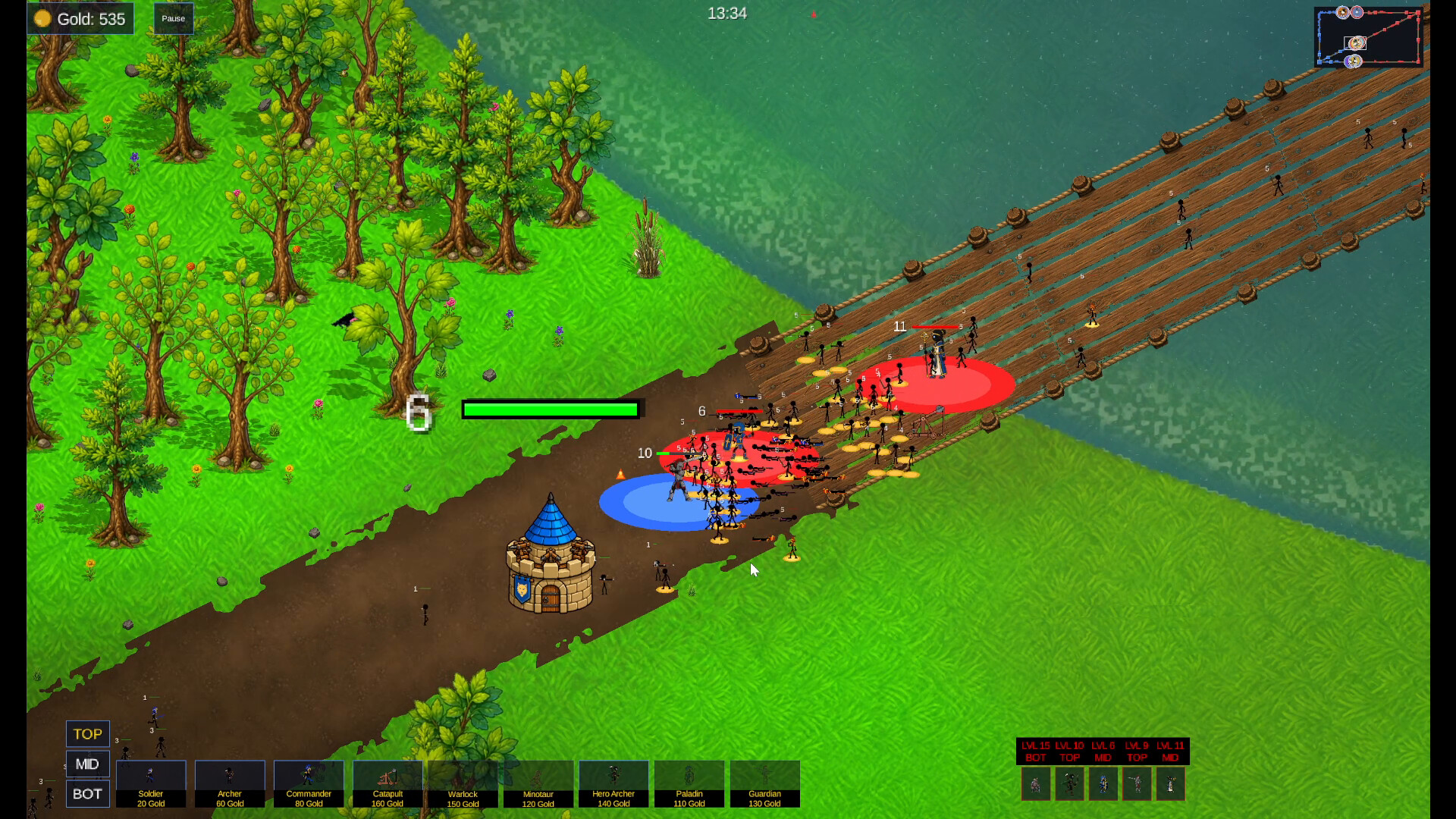 Stick Wars: The Laneborn screenshot 8
