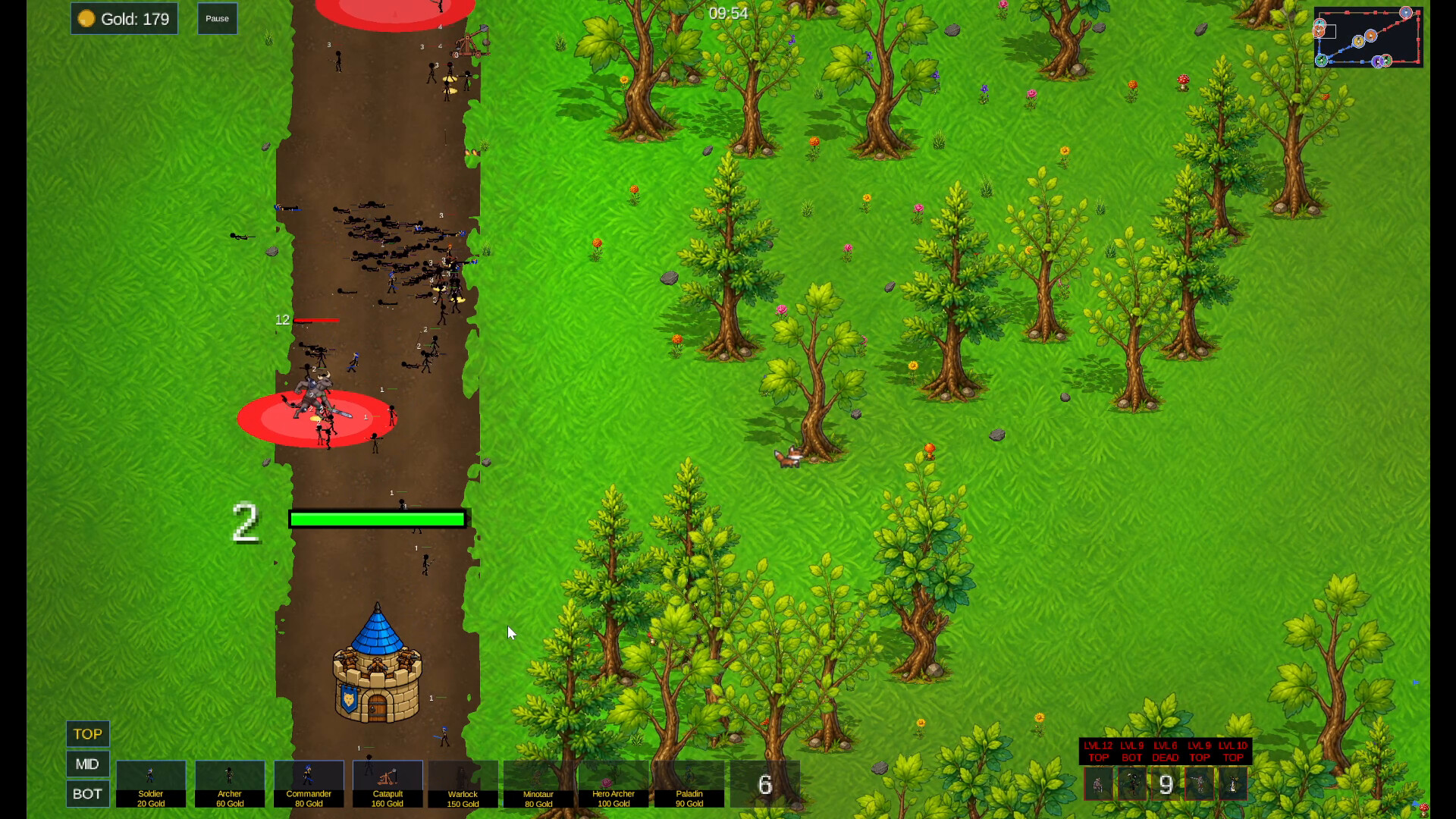 Stick Wars: The Laneborn screenshot 7