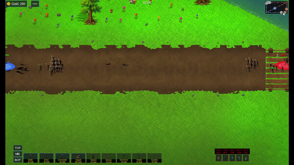 Stick Wars: The Laneborn screenshot 1