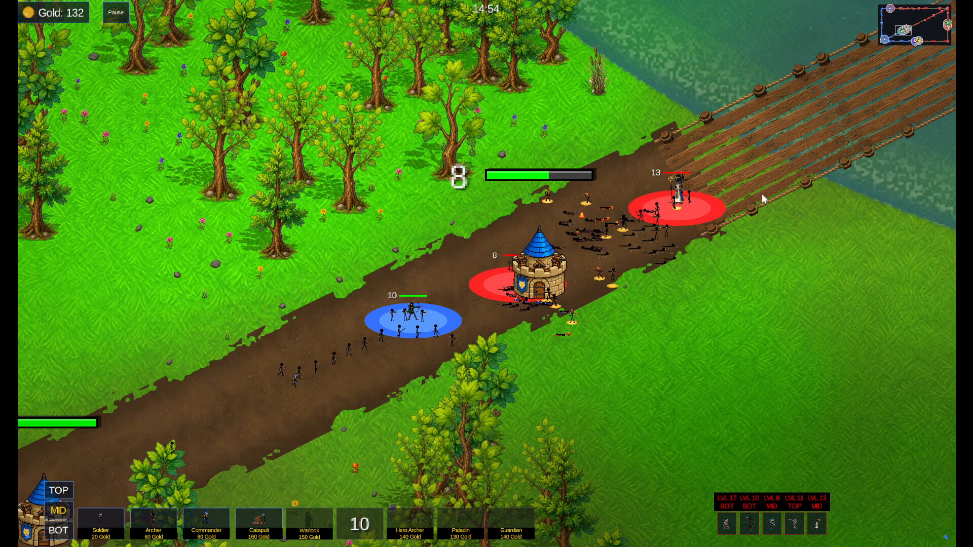 Stick Wars: The Laneborn screenshot 9