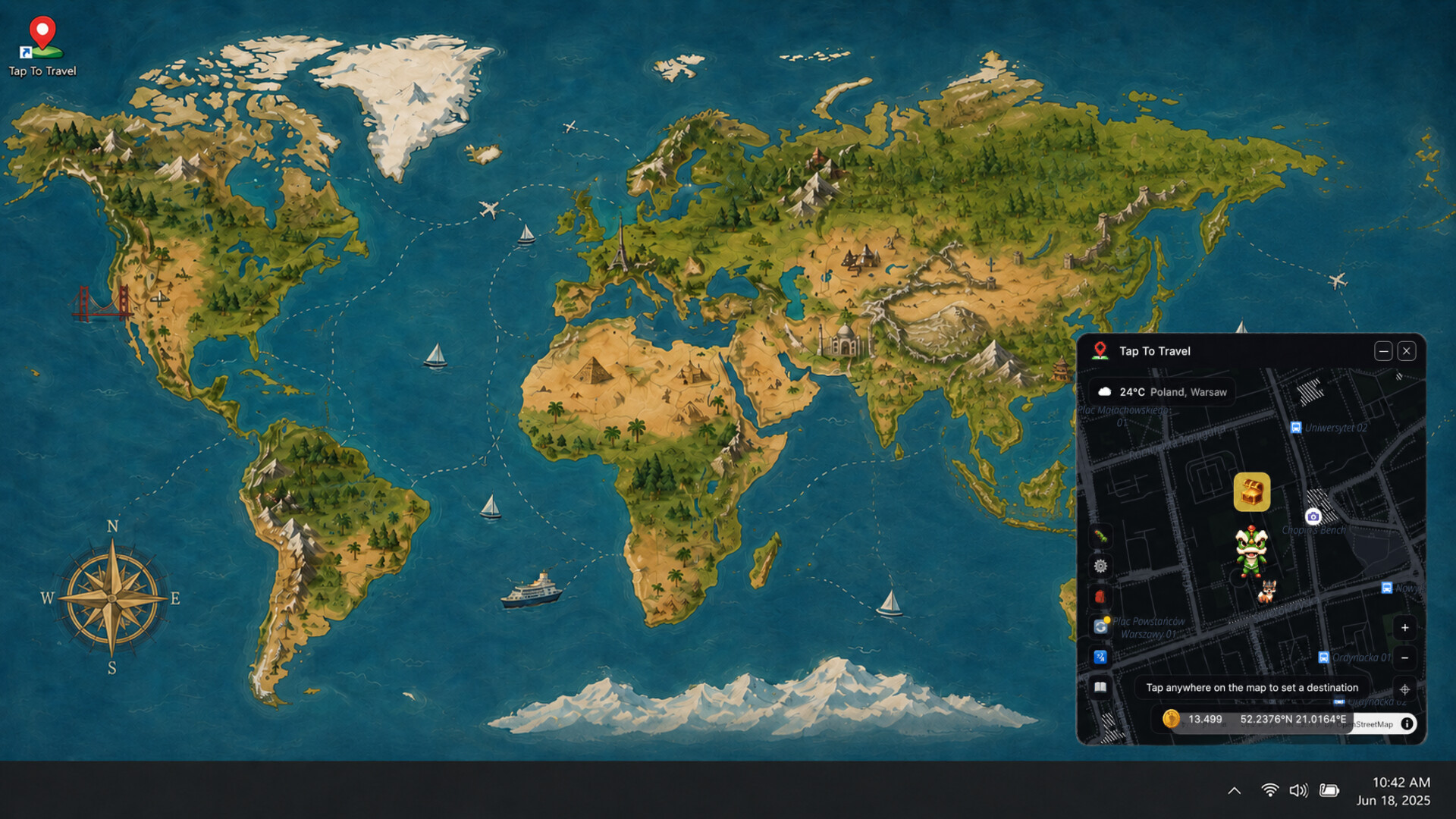 Tap To Travel – Screenshot 3