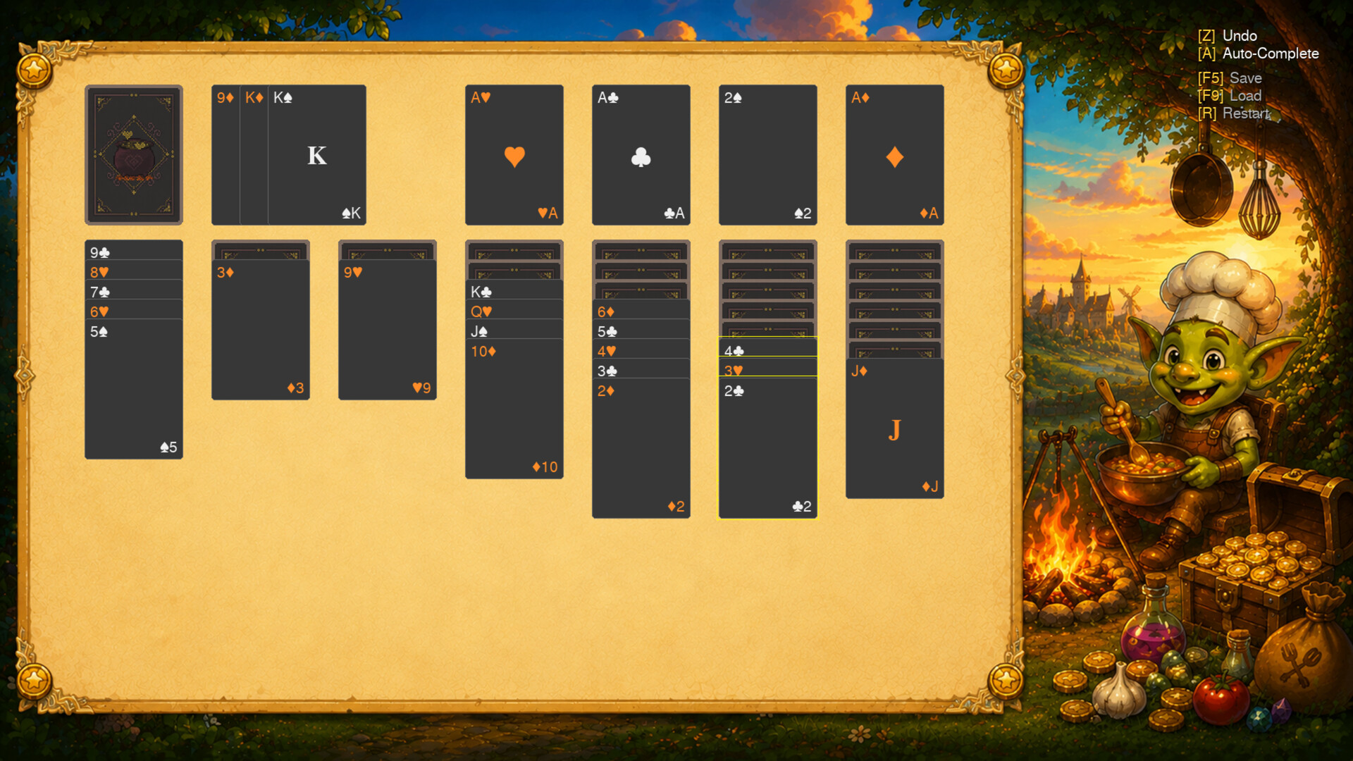 Goblin Solitaire screenshot 3