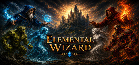 Elemental Wizard — Steam header