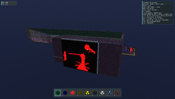 Скриншот 1 из игры BitVoxel
