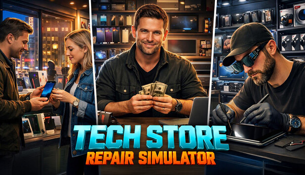 Tech Store & Repair Simulator