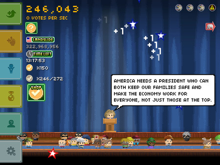 Screenshot z Campaign Clicker Screenshot z Campaign Clicker