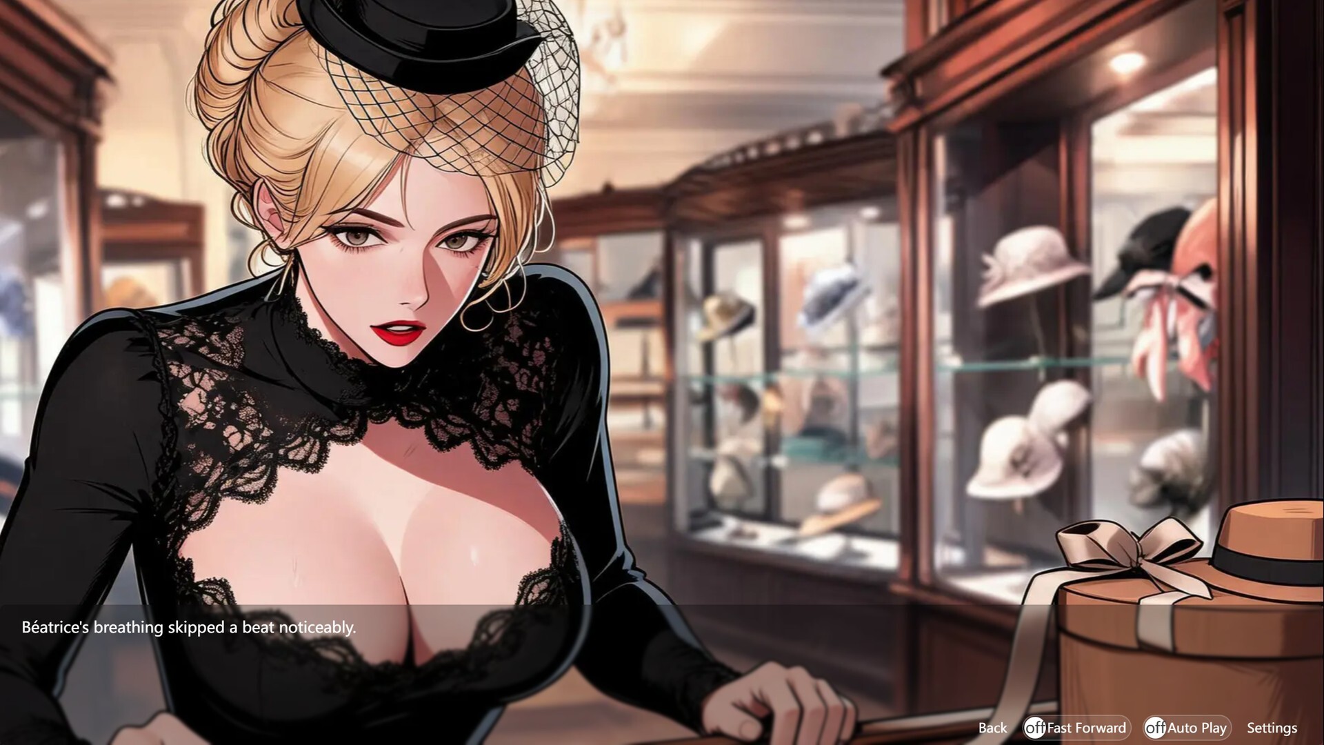 Gorgeous Spy Kneels For Me screenshot 2