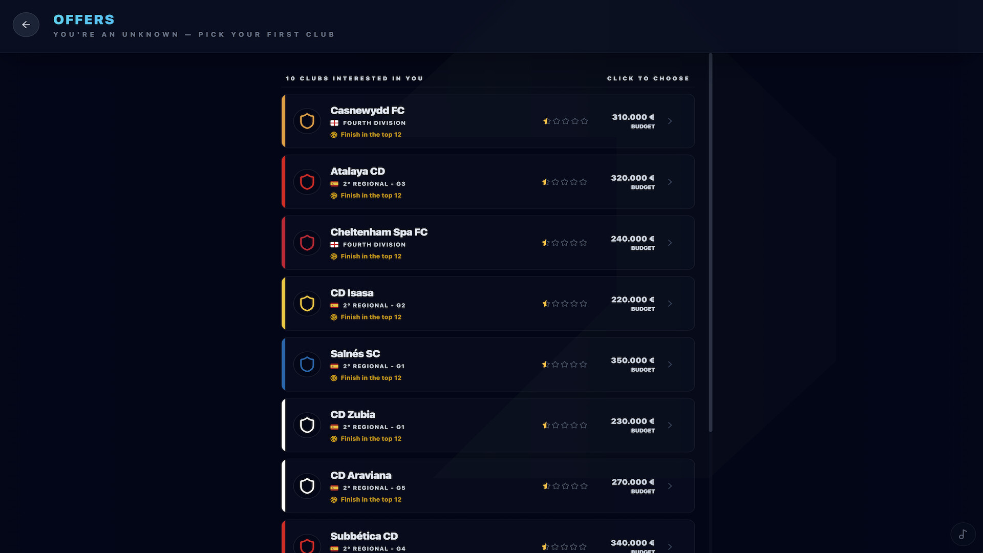Total Club Manager screenshot 11