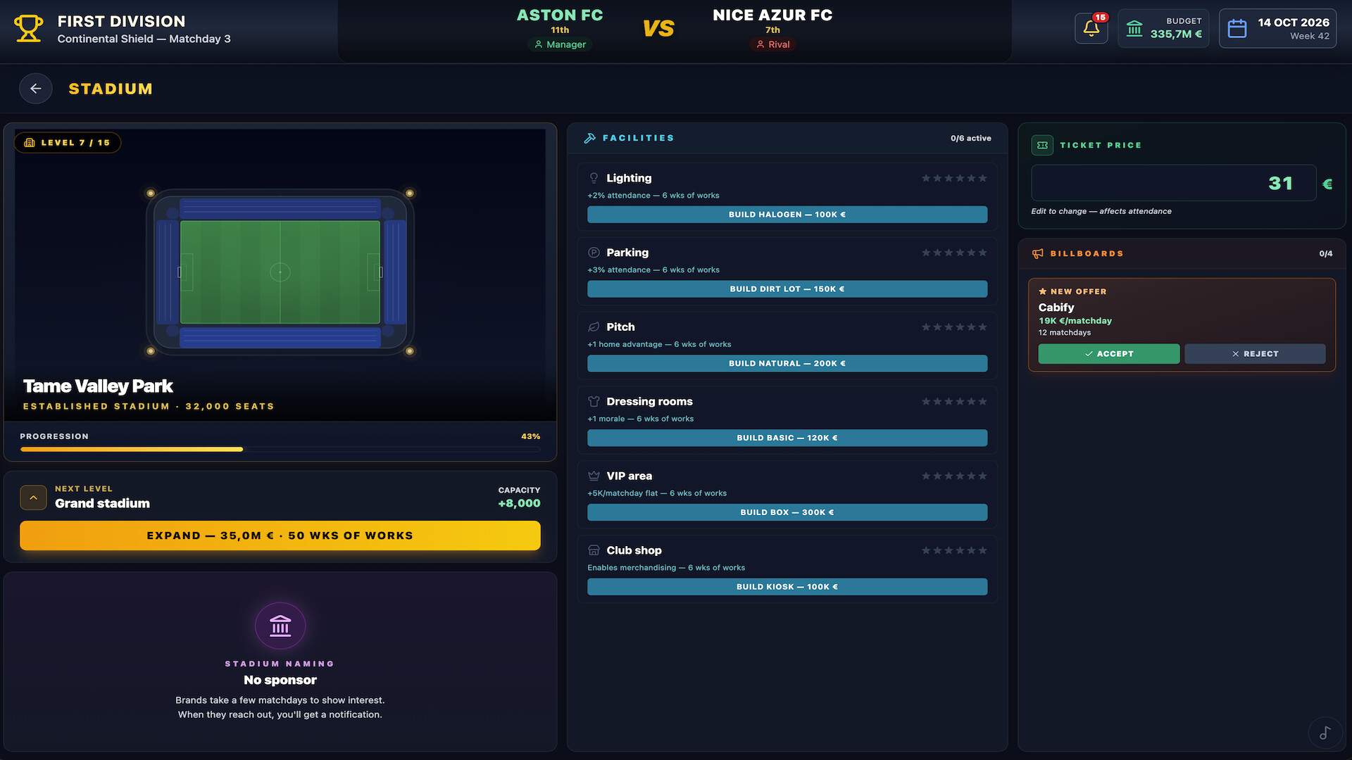 Total Club Manager screenshot #9