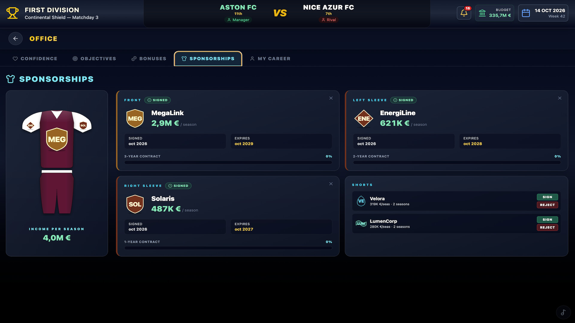 Total Club Manager screenshot 12