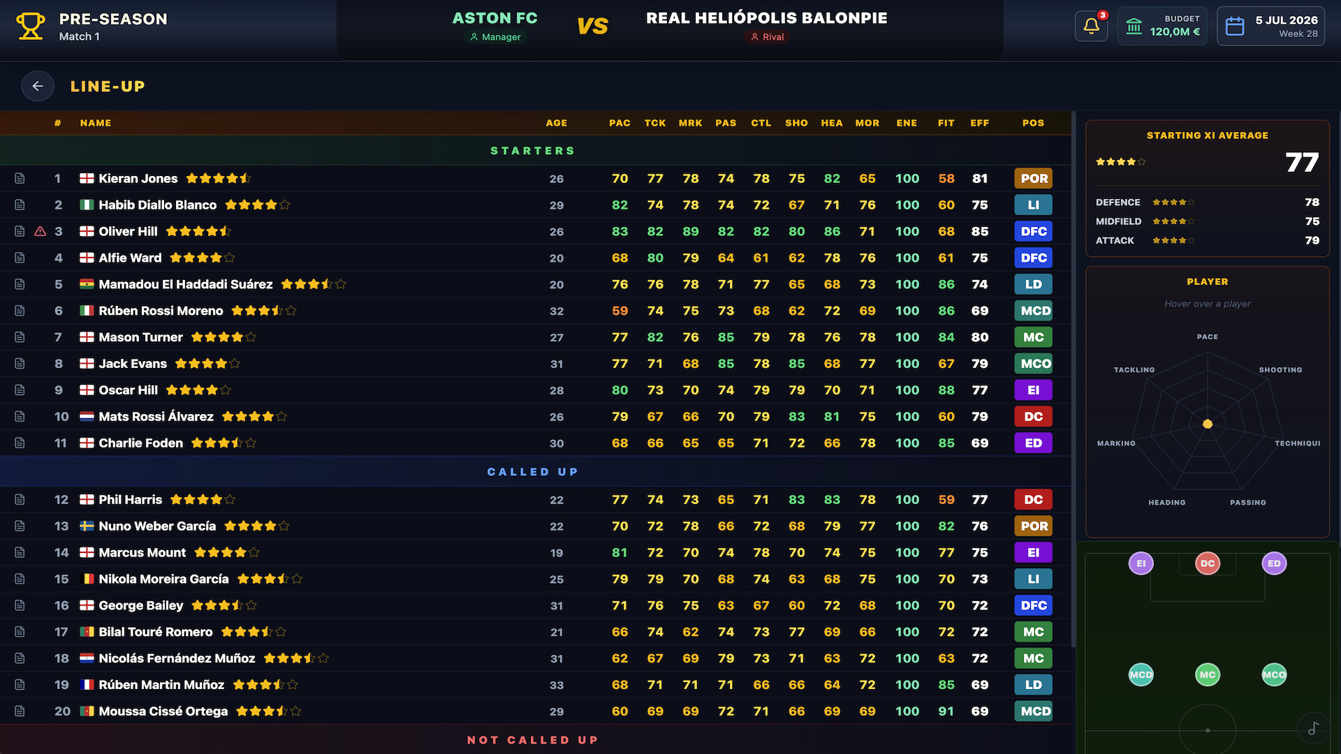 Total Club Manager screenshot 2