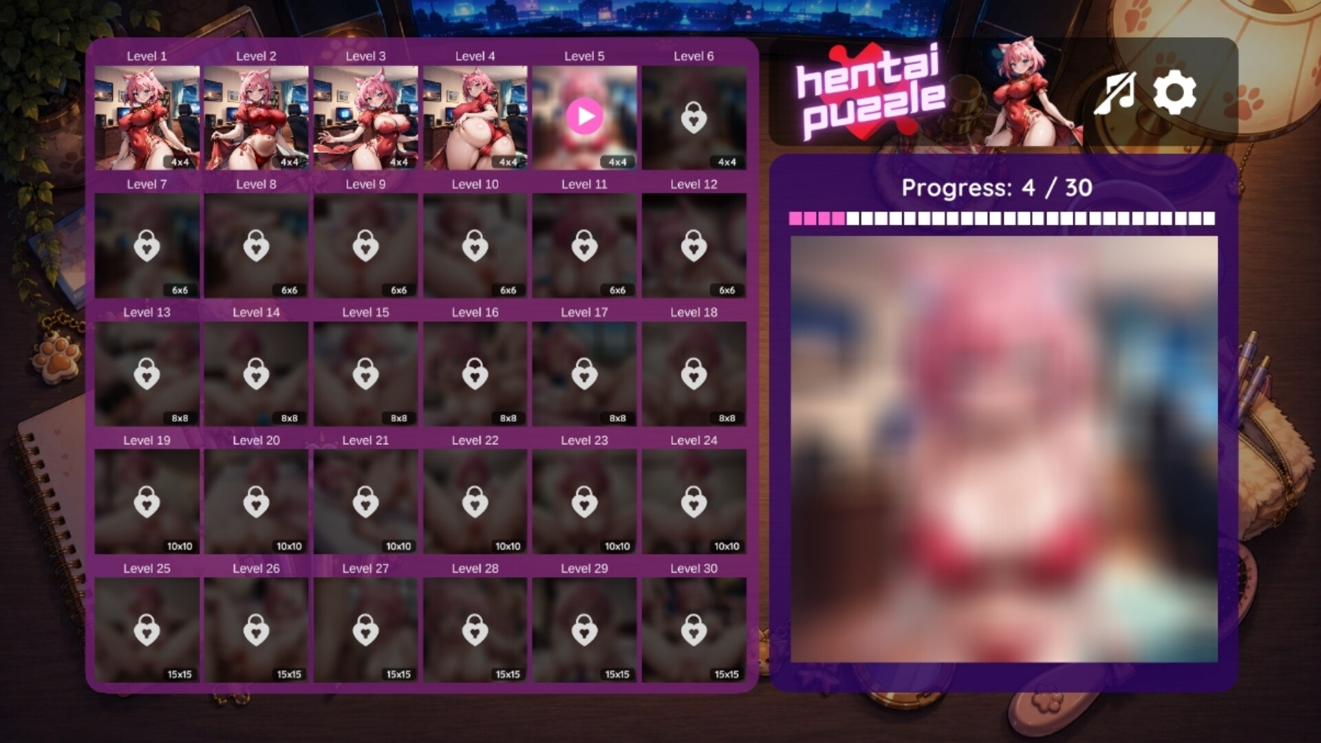 Hentai Puzzle: Cathy screenshot 5