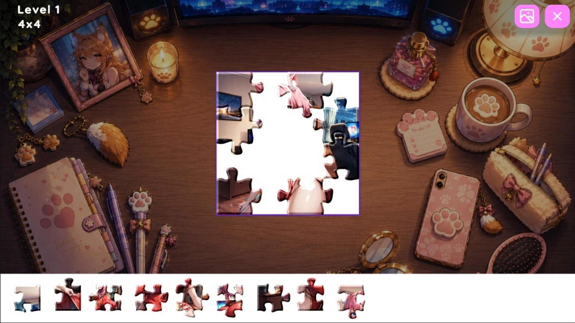 Hentai Puzzle: Cathy screenshot 2