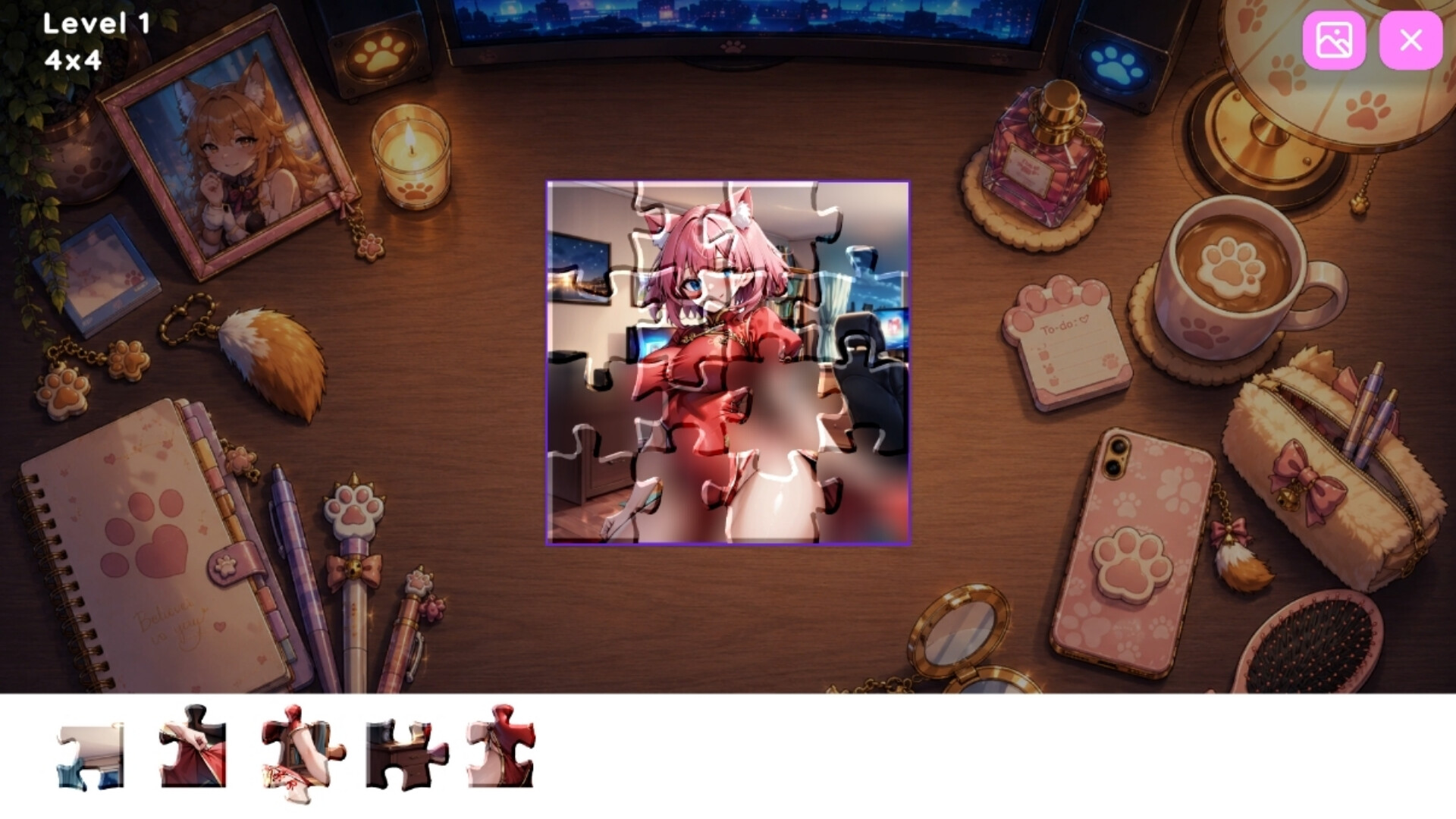 Hentai Puzzle: Cathy screenshot 3