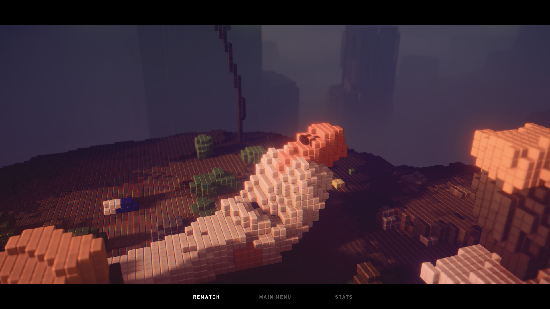CHU!! KARATE URANAI VOXEL screenshot #3