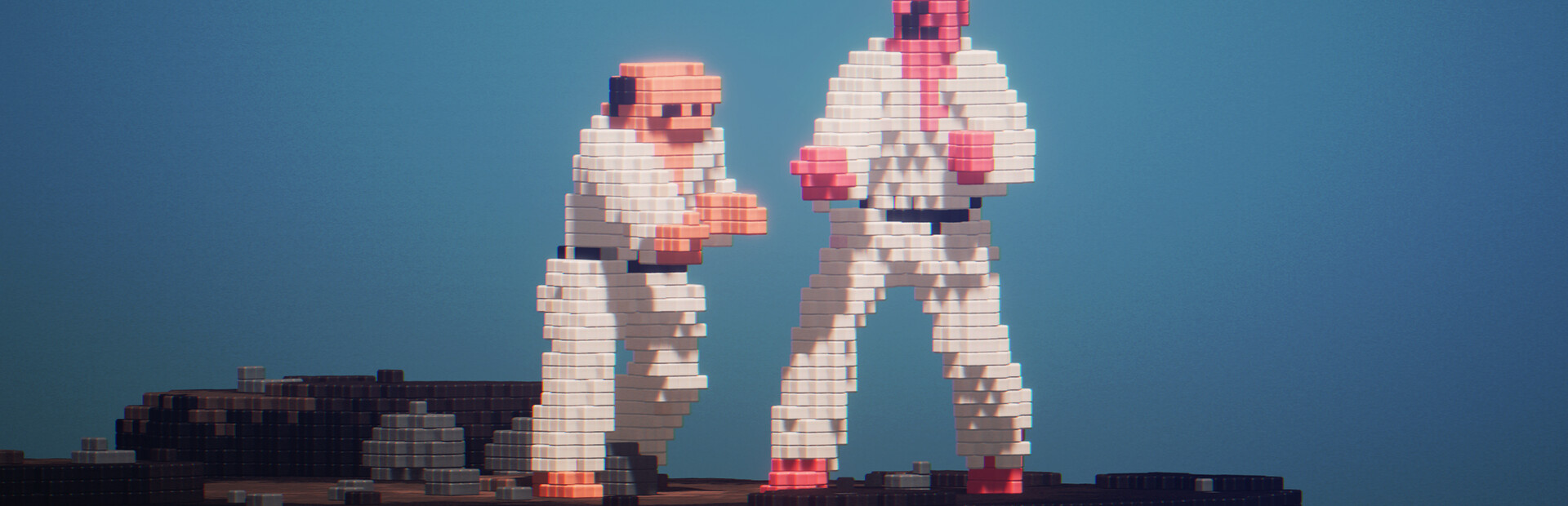 CHU!! KARATE URANAI VOXEL