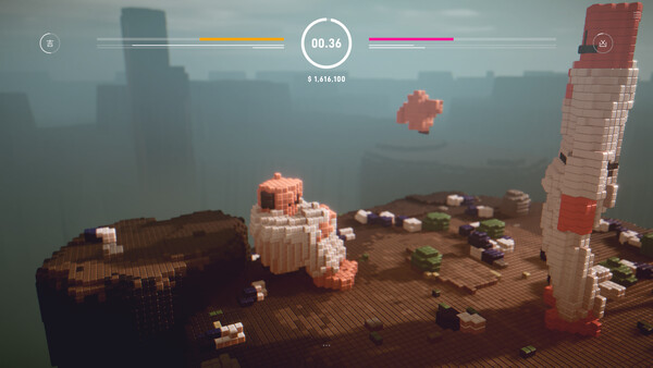 CHU!! KARATE URANAI VOXEL スクリーンショット 2