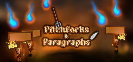 Pitchforks & Paragraphs header art