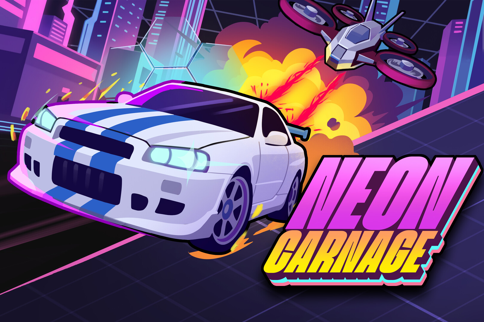 Neon Carnage screenshot 6