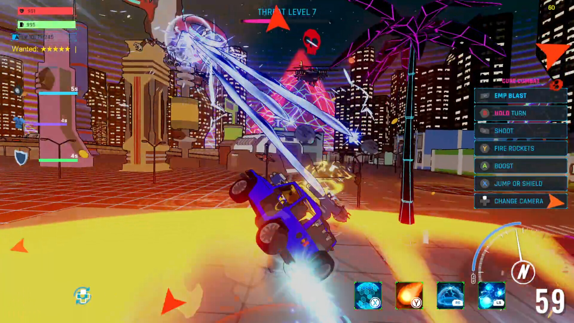 Neon Carnage screenshot 2