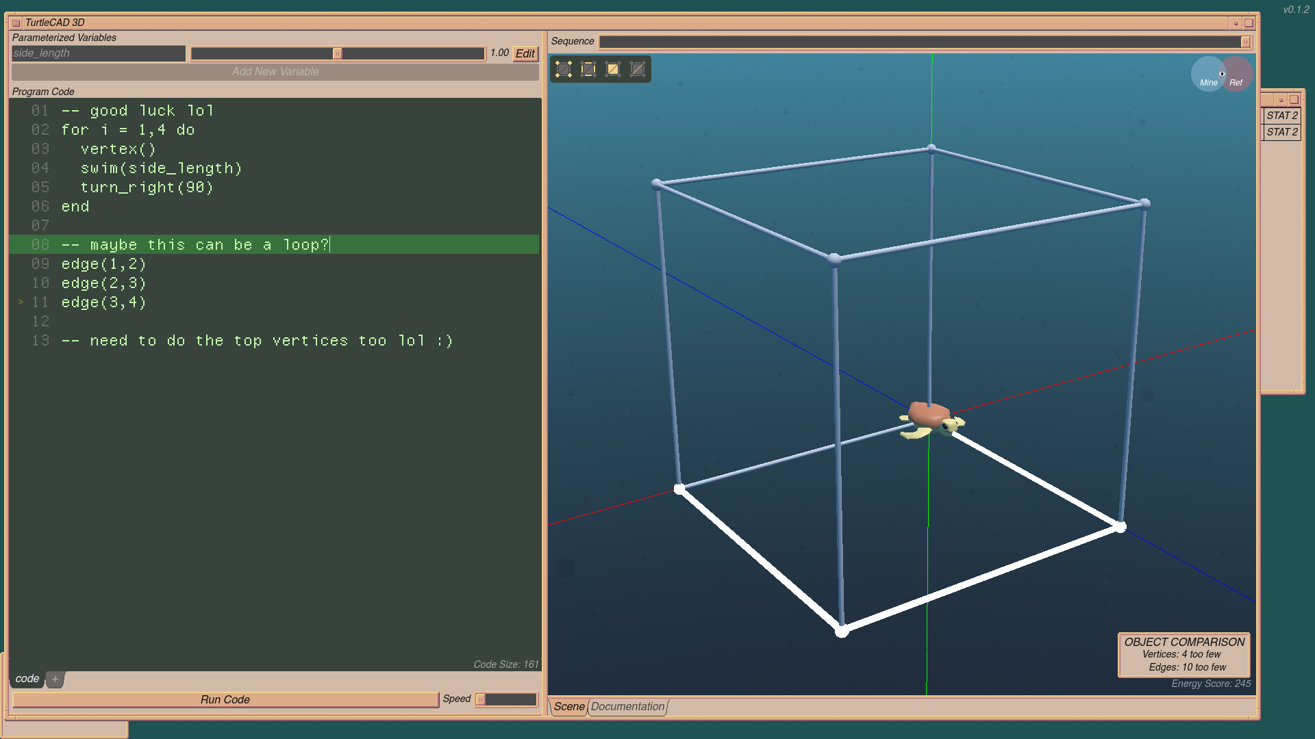 TurtleCAD 3D screenshot #1
