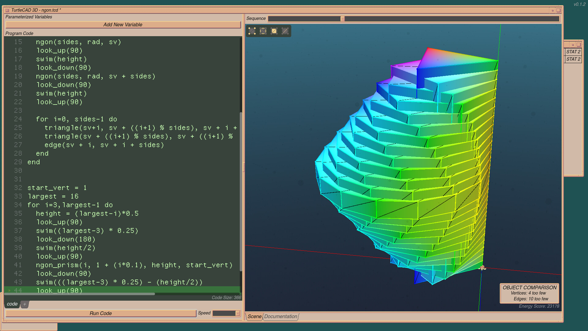 TurtleCAD 3D screenshot #5