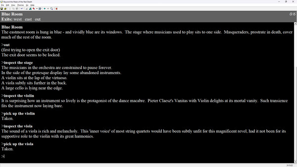 Beyond the Masque of the Red Death screenshot 2