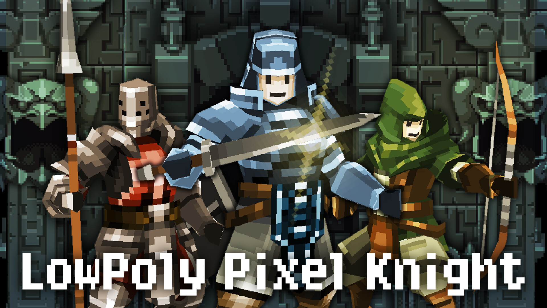 RPG Developer Bakin LowPoly Pixel Knight Featured Screenshot #1